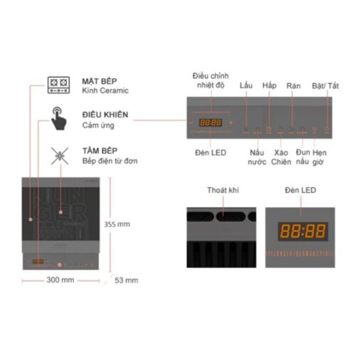 chi tiet bep tu don junger cej 106 i di dong